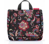 reisenthel toiletbag, Kulturbeutel, Kosmetiktasche, Paisley Black, 3 L, WH7064