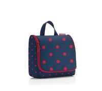 reisenthel toiletbag XL - XL Trousse de Toilette Pratique avec Crochet, matériau Hydrofuge, Couleur:Mixed Dots Red