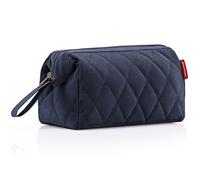reisenthel travelcosmetic, Beautycase, Kulturbeutel, Kosmetiktasche, Rhombus Midnight Gold, 4 L, WC4110