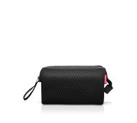 reisenthel travelcosmetic Mesh Trousse de Toilette de Voyage Robuste et Pratique avec dragonne, matière imperméable Noir