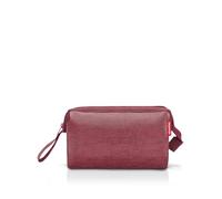 reisenthel travelcosmetic Sac cosmétique de voyage robuste et pratique, dragonne, matériau imperméable, Twist Maroon, Décontracté
