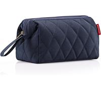 Reisenthel Travelcosmetic - Trousse De Maquillage De Voyage Solide, Robuste Et Pratique, Dragonne, Matériau Hydrofuge, Couleur:Rhombus Midnight Gold