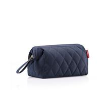 reisenthel travelcosmetic - trousse de maquillage de voyage solide, robuste et pratique, dragonne, matériau hydrofuge, Couleur:rhombus midnight gold