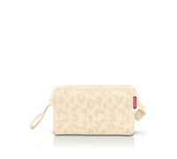 reisenthel travelcosmetic Trousse de Voyage Solide, Robuste et Pratique, Sangle à Main, matériau Hydrofuge, Leo Vanille, One Size, Classique