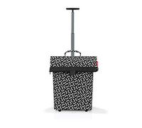 reisenthel Trolley M Frame - Chariot de Courses spacieux avec Beaucoup d'espace de Rangement et Une Fermeture zippée, fabriqué en matériau déperlant, en Signature Black
