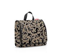 Reisenthel Trousse de toilette XL Baroque Marble - pratique avec crochet, déperlante - Marron