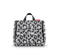 reisenthel Trousse de Toilette XL Pratique avec Crochet, matériau imperméable, Leo Nero, 28 cm, Trousse de Toilette XL - Léopard - Noir