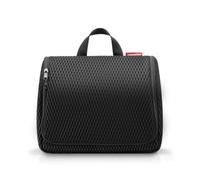 reisenthel Trousse de Toilette XL Pratique avec Crochet, matériau imperméable, Maille Noire, 28 cm, Trousse de Maquillage