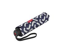 reisenthel umbrella pocket duomatic - Parapluie de poche compact fabriqué à partir de bouteilles en PET recy s - Avec un grand bouton poussoir et une poignée ergonomique