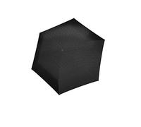 reisenthel umbrella pocket mini, Regenschirm, Knirps, Regen Schirm, Taschenschirm, Polyestergewebe, Signature Black Hotprint, RT7058