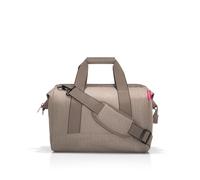 reisenthel Unisex Allrounder M Modern snake print M Herringbone Mokka