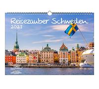 Reisezauber Calendrier suédois Format A3 pour 2023 Thaïlande et pays - Seelenzauber