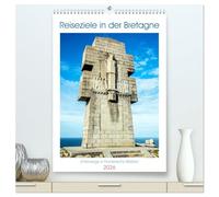 Reiseziele in der Bretagne (hochwertiger Premium Wandkalender 2026 DIN A2 hoch), Kunstdruck in Hochglanz: Vielseitige Küstenlandschaften, Orte und ... für Naturliebhaber, Genießer und Entdecker.