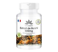 Reishi 500 mg - Extrait - 120 gélules - végan - 30% de Polysaccharides | Herba Direkt - Qualité des pharmacies allemandes