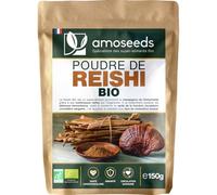 Reishi en Poudre Bio 150G | Slovénie | Immunité, Détente, Antioxydant | Qualité Supérieure