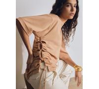 Reiss Atelier Cotton Cut-Out Rope-Cord Top