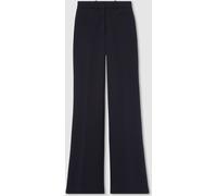 Reiss Pantalon évasé Reiss Priya taille haute en sergé