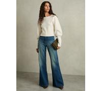 Reiss Pull à manches ballon en laineReiss EllaBlend