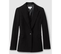Reiss Reiss Black Gabi Petite Tailored Single Breasted Suit Blazer