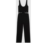 Reiss Reiss Black Miniva Atelier Cut-Out Waist Jumpsuit