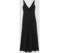Reiss Reiss Black Vanessa Cowl-Neck Sleeveless Maxi Dress Black 16