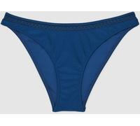 Reiss Reiss Blue Janina Shimmer Fixed-Side Bikini Bottoms