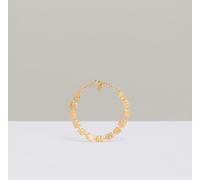 Reiss Reiss Gold Tone Millie Molten Square Bracelet