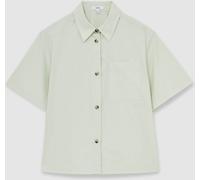 Reiss Reiss Green Jordan Cotton Short-Sleeve Shirt Green 10