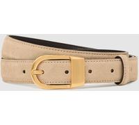 Reiss Reiss Hazel Leather Curved-Buckle Belt naturel S (FR 38-40)