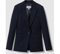 Reiss Reiss Navy Gabi Petite Tailored Single Breasted Suit Blazer