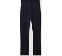 Reiss Reiss Navy Haisley Wool-Blend Tailored Flared Suit Trousers