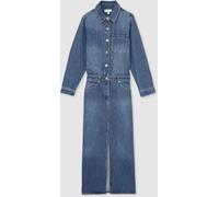 Reiss Reiss Terra Denim boutonné Mi-long Robe indigo EU 46 (UK 18)