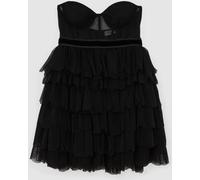 Reiss Reiss Tillie Reiss Robe courte Royal Ballet en tulle Noir EU 32 (UK 4)