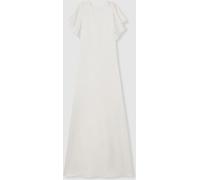 Reiss Reiss White Brackley Atelier Duchess Satin Maxi Dress White EU 42 (UK 14)