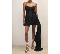 Reiss Ruched Drape Structured Mini Dress Black Taille: 4 | Robes Mini Outlet | Femme | Le Noir