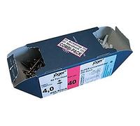 Reisser 59809/5 Lot de 8 vis + chevilles double pack avec 2 verseurs, argenté