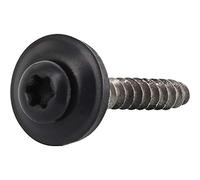 Reisser-Schraubentechnik 02417/4 RAL7016 Lot de 200 vis étanches en acier inoxydable A2 avec tête revêtue Anthracite 4,5 x 65 mm TX20