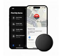 Reiteag Helix Traceur GPS GP90, Helix Traceur GPS, Traceur Helix GP90 Voiture Aimanté, Bagages Et Portefeuilles - Compatible avec L'application Find My D'apple/Android (Android -1 pièce)