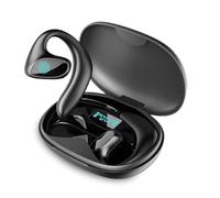 Reiteag Meacode AI Translation Earbuds, Ecouteur Traducteur Instantané Meacode, Traducteur Instantané 144 Langues, Réduction De Bruit, Écouteurs Ouverts (Noir)