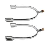 Reiter Spurs - Trace à Motif | Bobines de Corde de Cheval de randonnée | Accessoire de Cheval d'équitation | Laiton chromé | Bottes de Cowboy pour Femme Cow Boy Spurr Hommes de Zinc