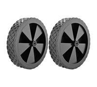 REITINGE 1. Lot de 2 pneus de camping à dégagement rapide, silencieux, roues en caoutchouc pour chariots de jardin, assemblage facile, accessoires pliants, chariot de jardin en caoutchouc silencieux