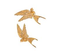 REITINGE Boucles d'oreilles élégantes en forme de colombes faites à la main pour les personnes à la recherche de confort et de symbolisme dans la vie quotidienne ou lors d'un événement