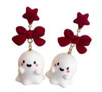 REITINGE Boucles d'oreilles élégantes en forme de spectres, portables, confortables et durables, lumineuses, pour les fêtes