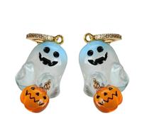 REITINGE Boucles d'oreilles élégantes en forme de spectres, portables, confortables et durables, lumineuses, pour les fêtes