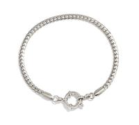 REITINGE Bracelets, boucles de chaîne tendance et trombones en acier inoxydable robuste décoration pour les amateurs de mode punk, As shown, Acier inoxydable