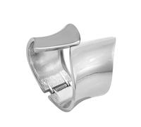 REITINGE Bracelets punk tendance en métal pour femmes et hommes, bracelet déclaration élégant géométrique doigt rng accessoires de poignet tendance, As shown, Zinc