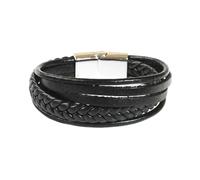 REITINGE Bracelets tissés à la main pour homme en alliage robuste et fermoir magnétique pour un usage quotidien ou des occasions romantiques pour un couple, Length 20cm, Métal