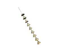 REITINGE Carillon à vent en métal antirouille pour ambiances musicales naturelles - Résistant aux intempéries - En métal et verre