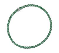 REITINGE Collier Cubain multi-usages incrusté de strass Longueur réglable Chaîne portable pour les amateurs de style urbain, As the product name indicates, Zircone