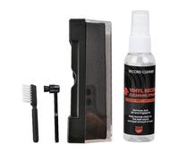 REITINGE Kit de nettoyage de disque 4 en 1 avec brosse antistatique, brosse en microfibre pour améliorer le son et la longévité, outil professionnel d'entretien